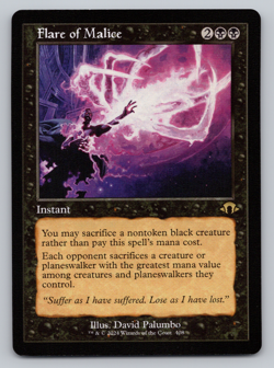 Flare of Malice Retro Frame - Modern Horizons 3 - MTG - Image 1