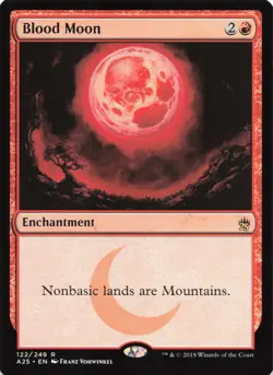 MTG - Blood Moon - Masters 25 - Image 1
