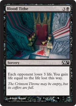 LP Blood Tithe - Magic 2011 M11 MTG - Image 1