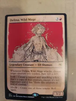 Delina, Wild Mage (Showcase) Adventures in the Forgotten Realms Regular - Image 1