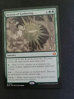 MTG BLB #192 Season of Gathering Bloomburrow Regular - Image 1