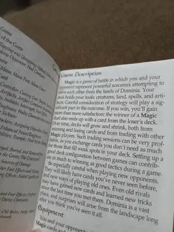 Magic the Gathering 3rd Edition Revised Rule Booklet Mtg White Booklet Insert - Image 3