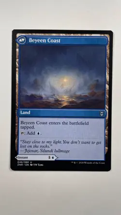 MTG Zendikar Rising Beyeen Veil / Beyeen Coast 046/280 Magic the Gathering - Image 2