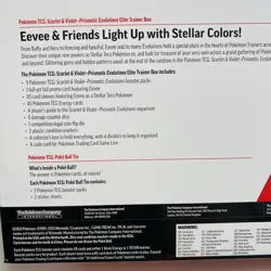 Pokemon TCG Prismatic Evolutions Elite Trainer Box ETB W/Pokeball Tin Bundle - Image 4