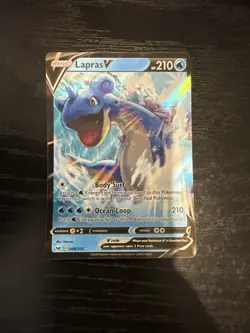 Lapras V 049/202 Swsh01: Sword & Shield Base Set Holo Pokemon TCG 2023 - Image 1