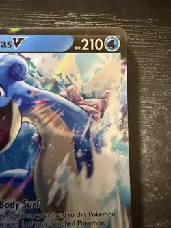 Lapras V 049/202 Swsh01: Sword & Shield Base Set Holo Pokemon TCG 2023 - Image 4