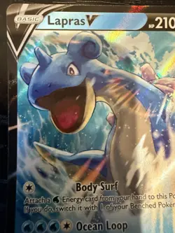 Lapras V 049/202 Swsh01: Sword & Shield Base Set Holo Pokemon TCG 2023 - Image 5