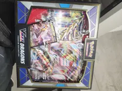Pokemon TCG: Sword & Shield VMAX Dragons Premium Collection - Factory Sealed - Image 2