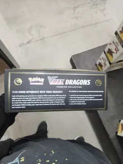 Pokemon TCG: Sword & Shield VMAX Dragons Premium Collection - Factory Sealed - Image 4