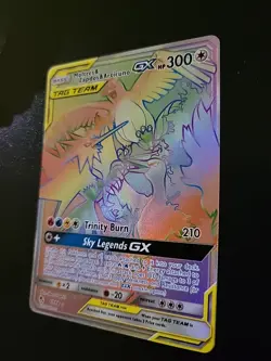 Moltres & Zapdos & Articuno GX - 69/68 - Pokemon Hidden Fates Secret Rare NM - Image 4