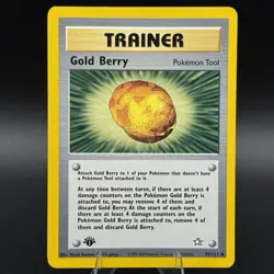 Gold Berry - 1st ed Edition Neo Genesis 93/111 2000 Pokemon WOTC - Image 1