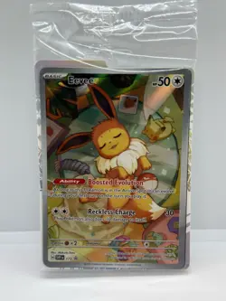 Eevee 173 Black Star Promo Pokemon Prismatic Evolutions Factory Sealed - Image 1