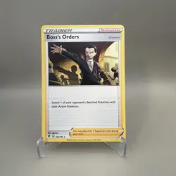 Boss's Order 154/192 Regular Rare - Rebel Clash 2020 SWSH02: Pokemon TCG - NM - Image 1