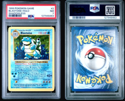 1999 POKEMON #2 BLASTOISE-HOLO SHADOWLESS PSA 7 - Image 1