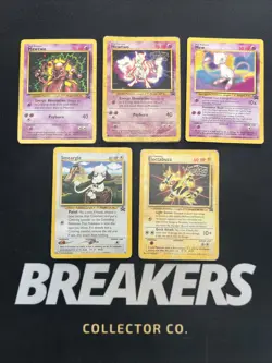Pokemon Vintage Wizards of The Coast Black Star Promo Lot - Kids WB Gold Foil - Image 1