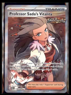 Pokemon Professor Sada's Vitality 239/182 Paradox Rift Full art - Image 1