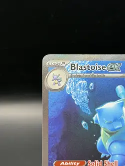 Blastoise EX 200/165 Holo Scarlett and Violet 151 Special Illustration Rare NM - Image 2