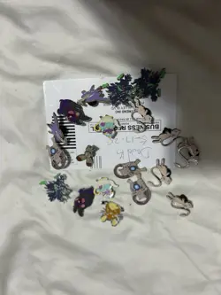 Pokemon TCG Accessory Huge Lot - ETB, Coins, Dice, pins - Image 3