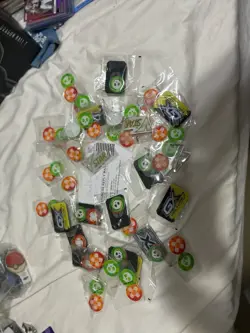 Pokemon TCG Accessory Huge Lot - ETB, Coins, Dice, pins - Image 4