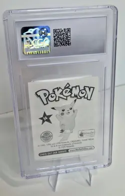 1998 Pokemon Merlin Psyduck Series 1-54 Sticker CGC 8 NM/Mint - Image 2