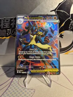Mega Lucario ex 160/132 Me01: Mega Evolution English Pokemon TCG - Image 1