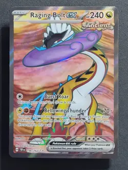 Raging Bolt ex #196 Ultra Rare Temporal Forces Pokemon TCG - Image 1
