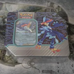 Pokemon TCG: Paldea Partners Tin - Quaquaval ex (Factory Sealed, 2023) - Image 1