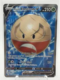 Pokemon TCG: Hisuian Electrode V Lost Origin Rare Full Art - 172/196 - NM - Image 2