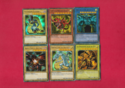 Yu Gi Oh! Collection Legendaire 25 ans set complet Lot de 6 cartes Dragon etc - Image 1