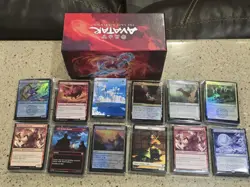 MTG Avatar 582 Card LOT, RARES, UNCOMMONS, COMMONS AND BOX - Image 1
