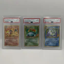 PSA10 Pokemon Card 25th Anniversary Charizard Blastoise Venusaur 001 002 003/025 - Image 1
