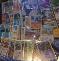 Pokemon 200 Card Bulk Lot Common Uncommon Rare + Holos Vintage - New Mix No NRG - Image 1