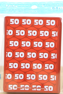 Pokemon Center Japan 50 Damage Counter Card Sleeve Set Of 64 - Image 1