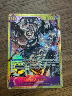 One Piece Two Legends Kaido And Linlin OP08-119 SEC English TCG Cards - Image 1