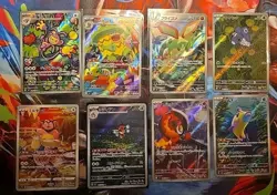 Pokemon Japanese Art Rare Card Lot Of 8 All Cards Are NM/Pack Fresh! Great ??! - Image 1