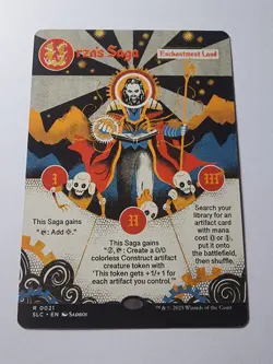 Urza's Saga, NON-FOIL - Secret Lair Encyclopedia of Magic A-Z MTG NM Card - Image 1