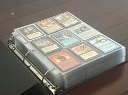 Massive ! Vintage Magic Gathering 1008 Cards Collection Binder Alpha Mtg Lot - Image 1