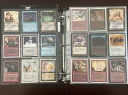 Massive ! Vintage Magic Gathering 1008 Cards Collection Binder Alpha Mtg Lot - Image 3
