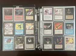 Massive ! Vintage Magic Gathering 1008 Cards Collection Binder Alpha Mtg Lot - Image 5