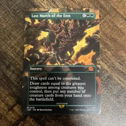 Last March of the Ents #0418 (Borderless - Regular) Magic the Gathering - Image 1