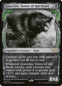 Goreclaw, Terror of Qal Sisma: MtG Magic the Gathering Multiverse Legends Rare - Image 1