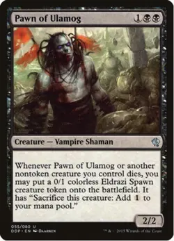 1 x Pawn of Ulamog - DDP - LP - Magic The Gathering - MTG - EOF - Image 1