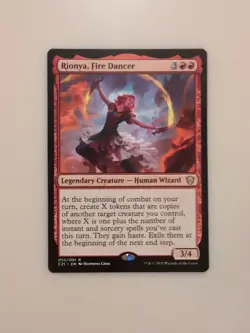 Rionya, Fire Dancer Commander 2021 NM!!! - Image 1