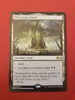 Phyrexian Tower Ultimate Masters #248 MtG - Image 1