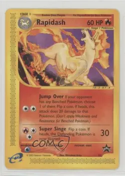 Rapidash Pokemon WOTC Black Star #51 1999 - Image 1
