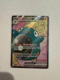 Pokemon Iono's Bellibolt ex SVP194 Scarlet & Violet Black Star Promo NM - Image 1