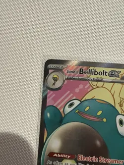 Pokemon Iono's Bellibolt ex SVP194 Scarlet & Violet Black Star Promo NM - Image 5