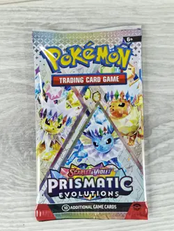 Pokemon TCG - Prismatic Evolutions Booster Packs (x4) Full Art Set SEALED - Image 3