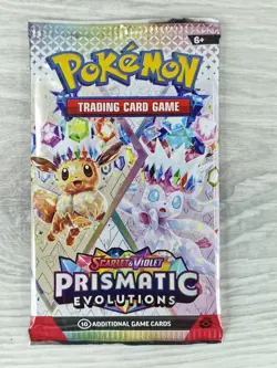 Pokemon TCG - Prismatic Evolutions Booster Packs (x4) Full Art Set SEALED - Image 5