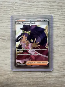 Pokemon SV09 Journey Together 180/159 Iris’s Fighting Spirit Ultra Rare NM - Image 1